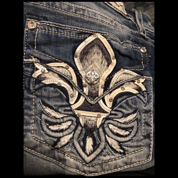 ‼️SOLD‼️ NWT Womens Miss Me Mid-Rise Easy Boot Jeans Size 36 - Picture 11 of 14